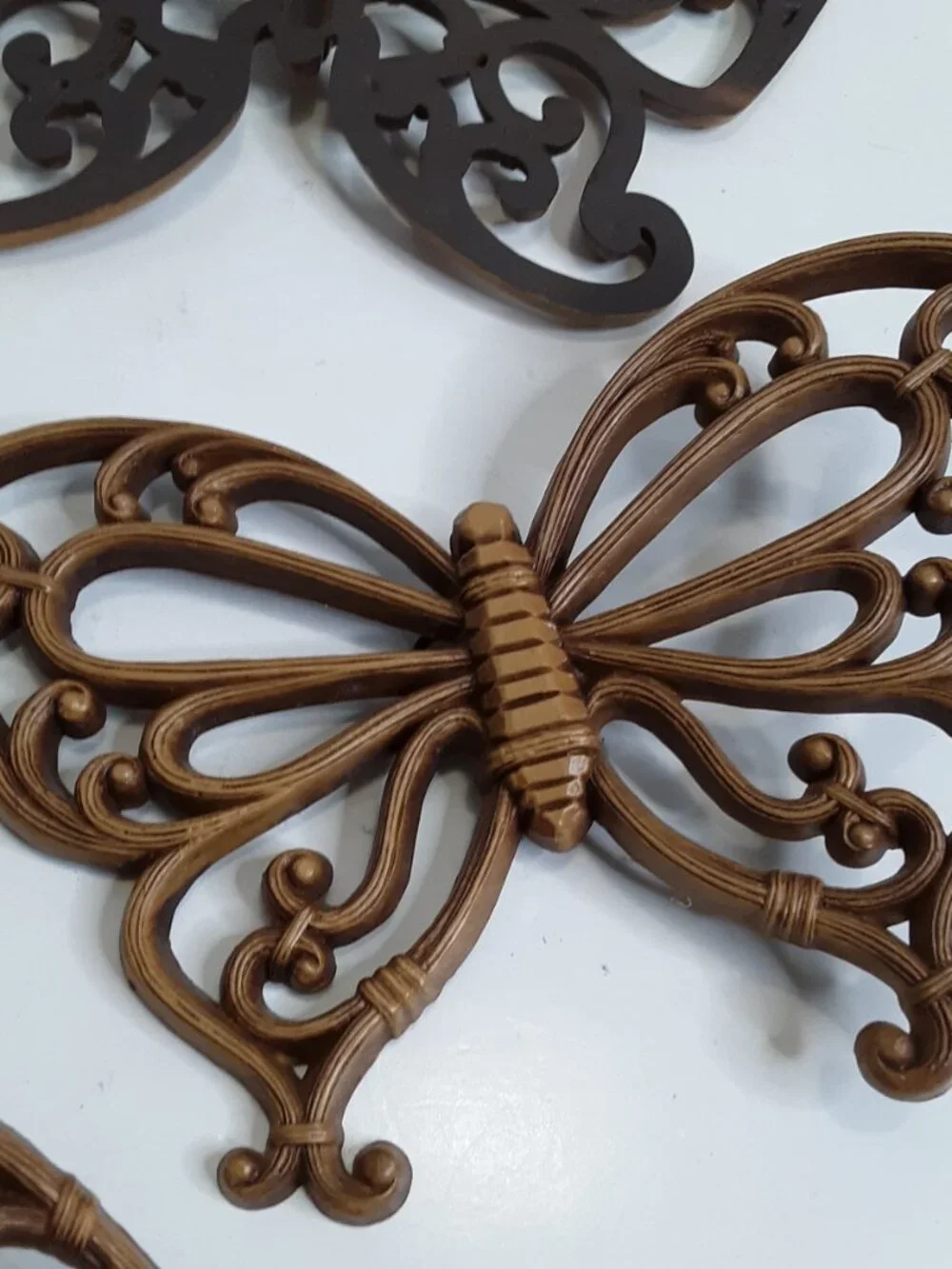Vintage HOMCO Butterfly Wall Hangings Mid Century Modern Art Decor
